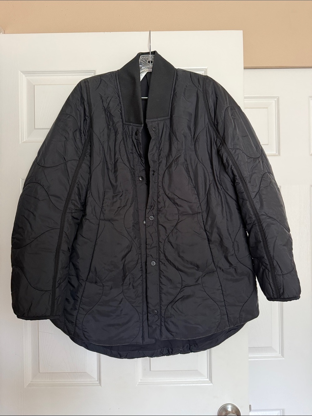 Lululemon Black Quilted Puffer Jacket 2